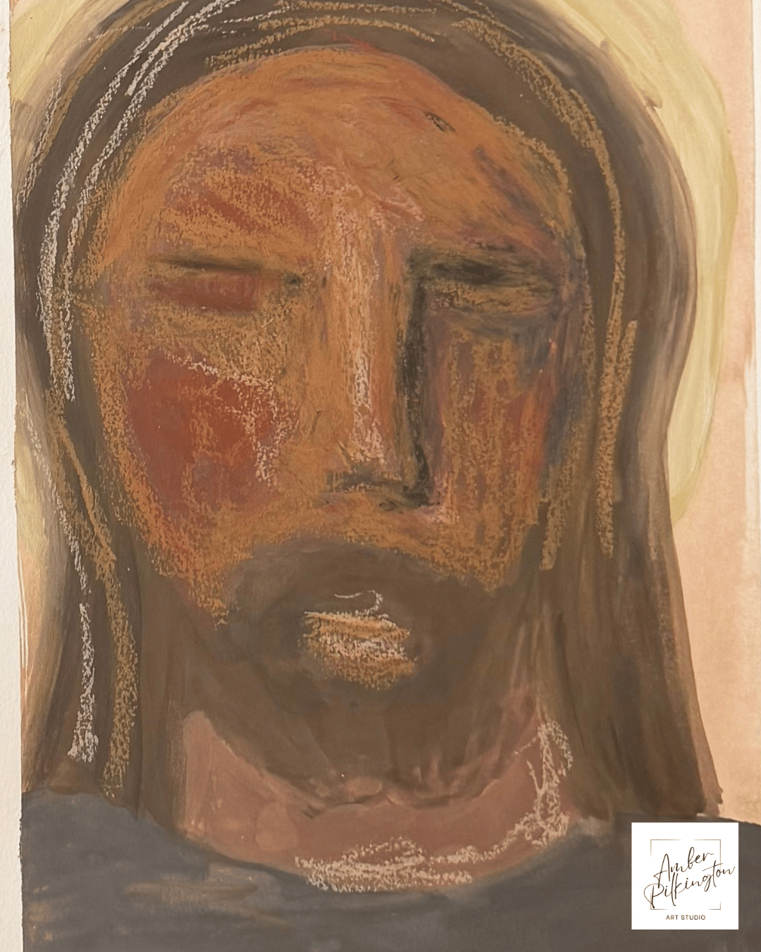 A place where Amber paints